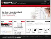 Tablet Screenshot of esinplast.com